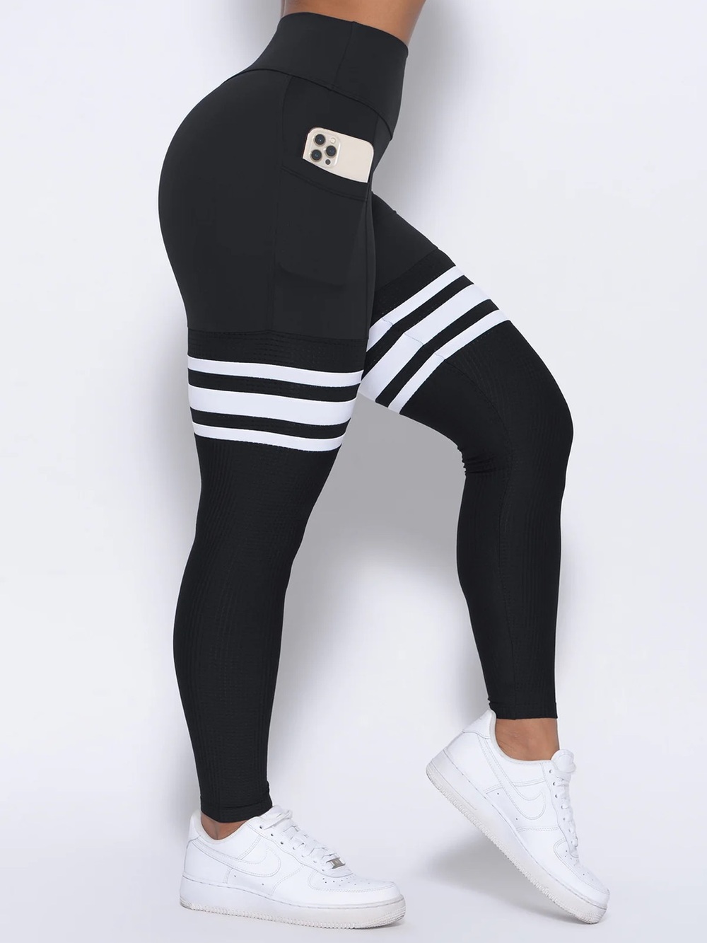 Bombshell Sportswear Perform Thigh Highs Leggings - Picture 3 of 7